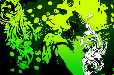 soyut renk tasarımı sanat illüstrasyonu