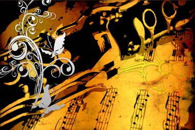 soyut renk tasarımı sanat illüstrasyonu