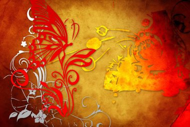 soyut renk tasarımı sanat illüstrasyonu