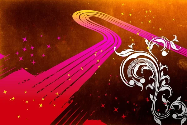 soyut renk tasarımı sanat illüstrasyonu