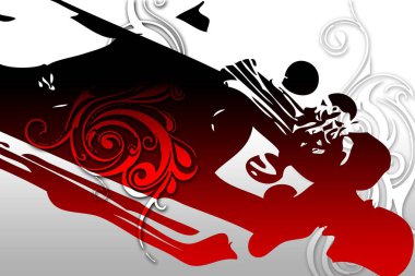 music abstract color design art illustration