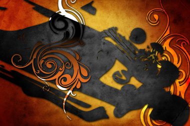 music abstract color design art illustration