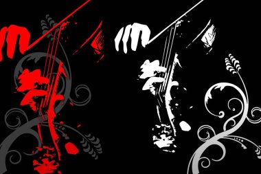 music abstract color design art illustration