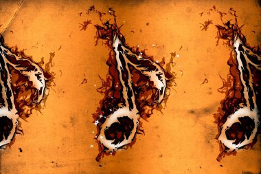 music abstract color design art illustration