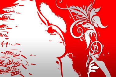 music abstract color design art illustration