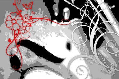 music abstract color design art illustration