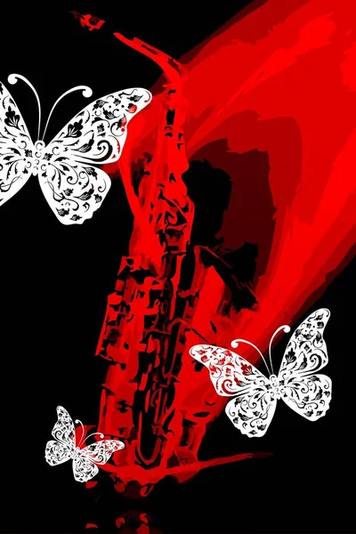 Music abstract color design art illustration — Stok fotoğraf