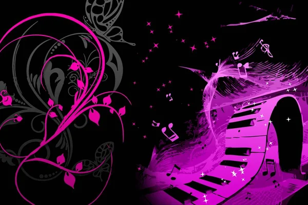 music abstract color design art illustration