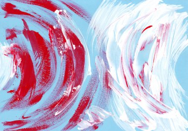 çok renkli akrilik boya doku soyut çizim