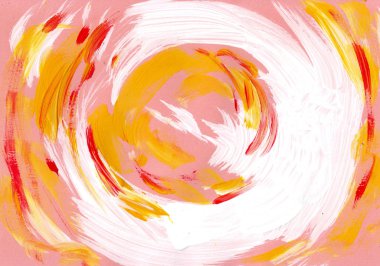 çok renkli akrilik boya doku soyut çizim