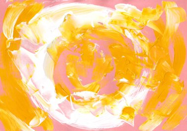 çok renkli akrilik boya doku soyut çizim