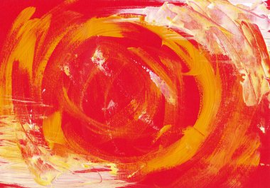 çok renkli akrilik boya doku soyut çizim