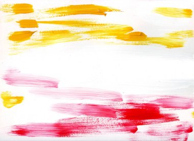 çok renkli akrilik boya doku soyut çizim