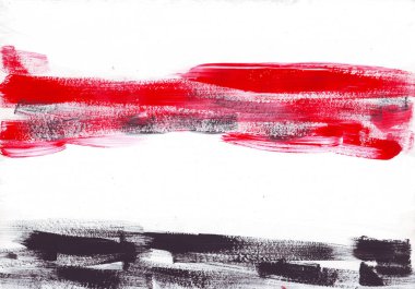 çok renkli akrilik boya doku soyut çizim