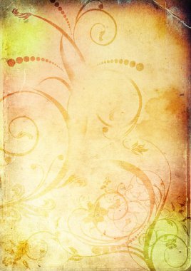 metin veya resim için alanı olan grunge arkaplanı