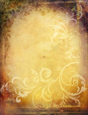 metin veya resim için alanı olan grunge arkaplanı