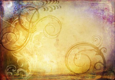 metin veya resim için alanı olan grunge arkaplanı