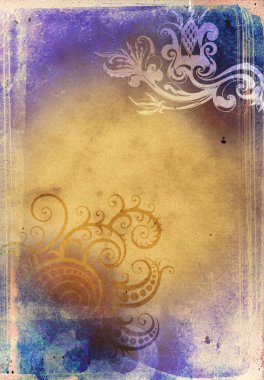 metin veya resim için alanı olan grunge arkaplanı