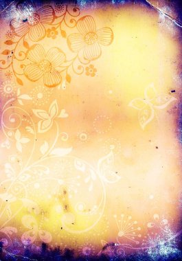 metin veya resim için alanı olan grunge arkaplanı