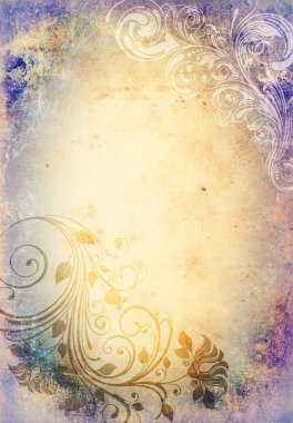 metin veya resim için alanı olan grunge arkaplanı