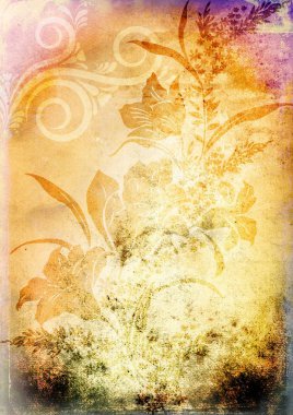 metin veya resim için alanı olan grunge arkaplanı