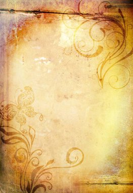 metin veya resim için alanı olan grunge arkaplanı