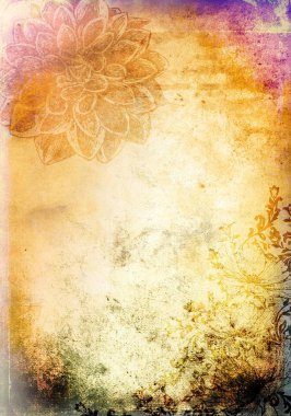 metin veya resim için alanı olan grunge arkaplanı