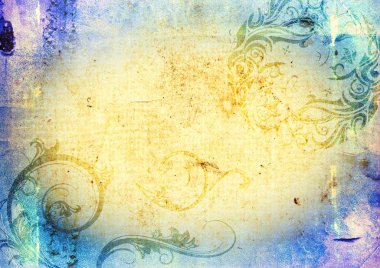 metin veya resim için alanı olan grunge arkaplanı