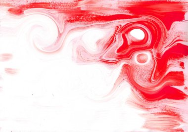 çok renkli akrilik boya doku soyut çizim