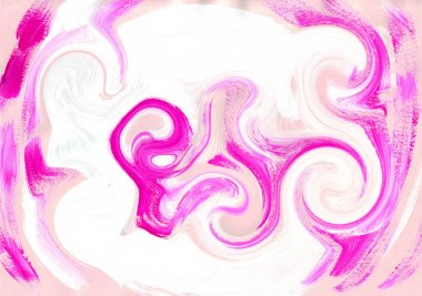 çok renkli akrilik boya doku soyut çizim