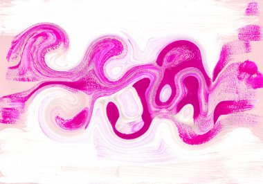 çok renkli akrilik boya doku soyut çizim