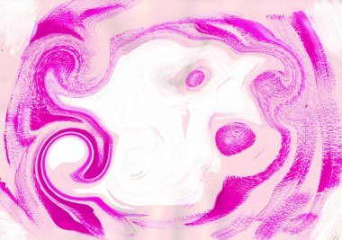 çok renkli akrilik boya doku soyut çizim