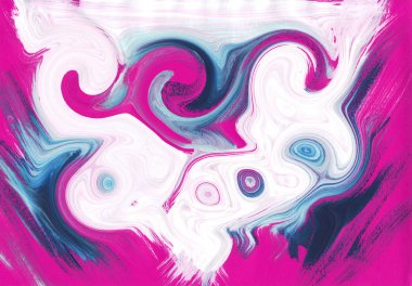 çok renkli akrilik boya doku soyut çizim