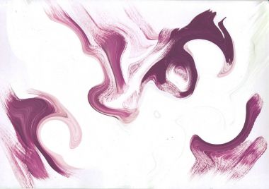 çok renkli akrilik boya doku soyut çizim