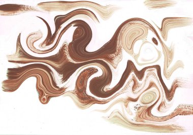 çok renkli akrilik boya doku soyut çizim