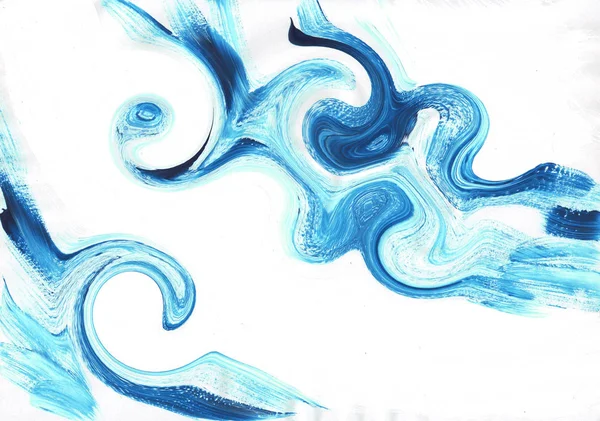 çok renkli akrilik boya doku soyut çizim