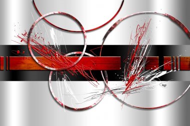 soyut renk tasarımı sanat illüstrasyonu