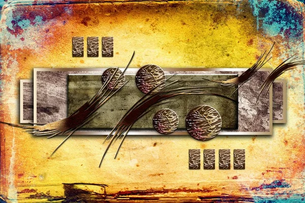 soyut renk tasarımı sanat illüstrasyonu