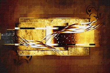 soyut renk tasarımı sanat illüstrasyonu