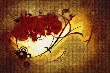 soyut renk tasarımı sanat illüstrasyonu