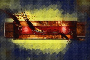 soyut renk tasarımı sanat illüstrasyonu