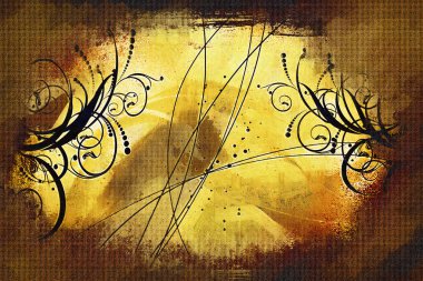 soyut renk tasarımı sanat illüstrasyonu