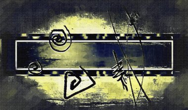 soyut renk tasarımı sanat illüstrasyonu