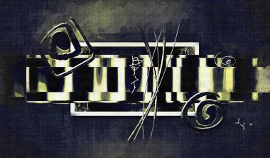 soyut renk tasarımı sanat illüstrasyonu