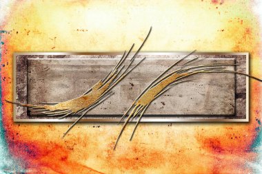 soyut renk tasarımı sanat illüstrasyonu