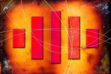 soyut renk tasarımı sanat illüstrasyonu