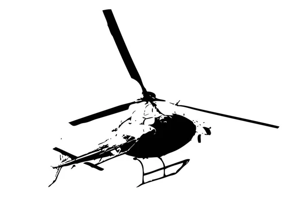 Конструкція Військового Гелікоптера — стокове фото