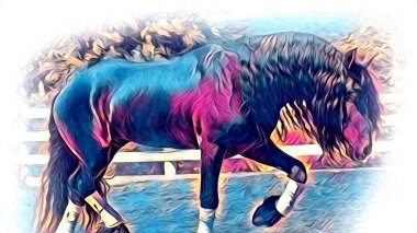 serbest el at baş karakalem