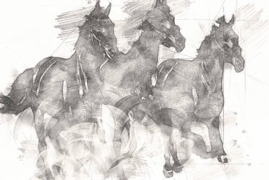 serbest el at baş karakalem