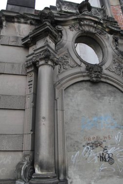 Büyük boy grunge antika eski duvar arkaplanı veya dokusu